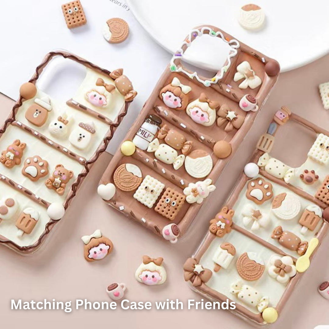 Hello Pottery Cream Gel Phone Case ReadySetKit