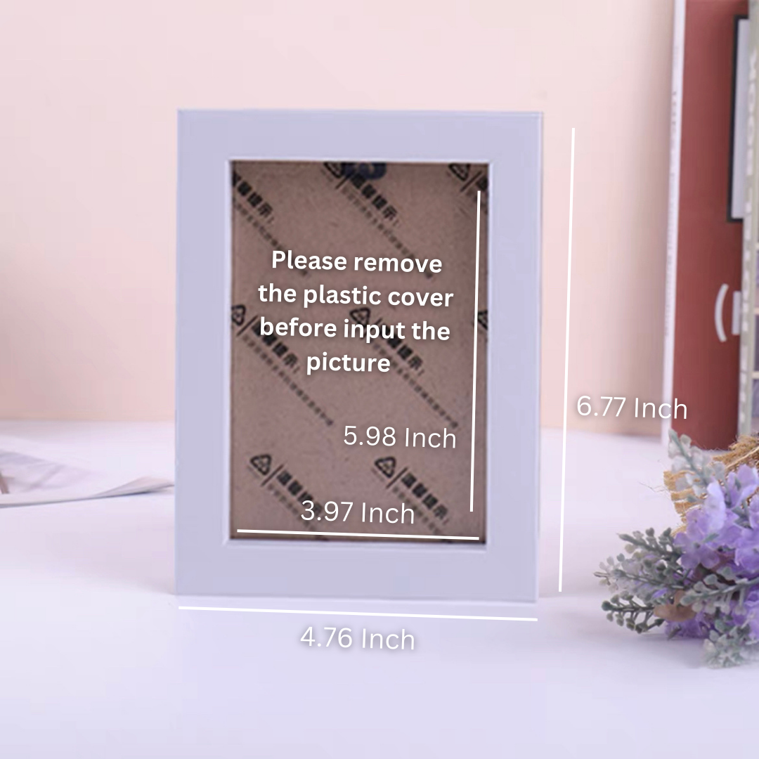 Hello Pottery Cream Gel Picture Frame DIY ReadySetKit