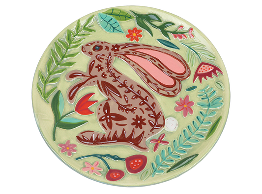 Blossoming Bunny Plate